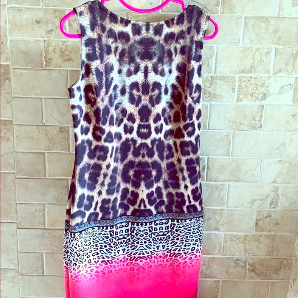 Animal Print Mini Dress